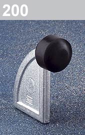 Arresto di fine corsa per portone scorrevole 